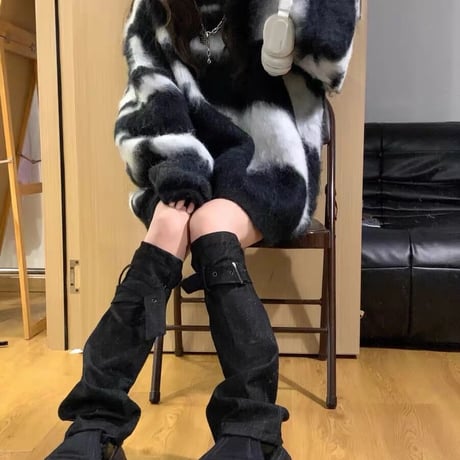 Black x White ファーニット