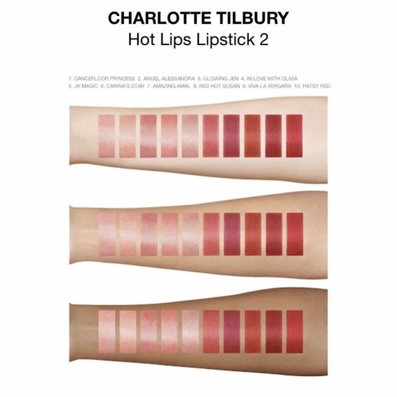 日本未入荷】11色 Charlotte Tilbury リップスティック【海外コスメ