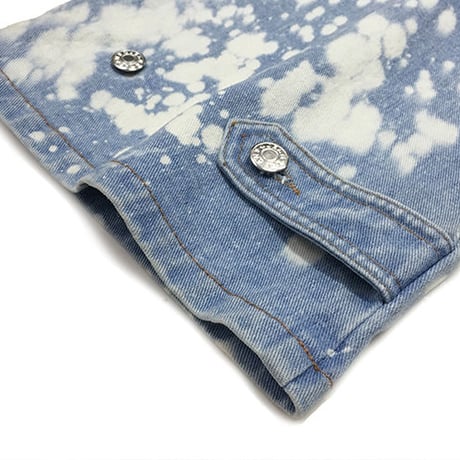 Painted Denim Pants