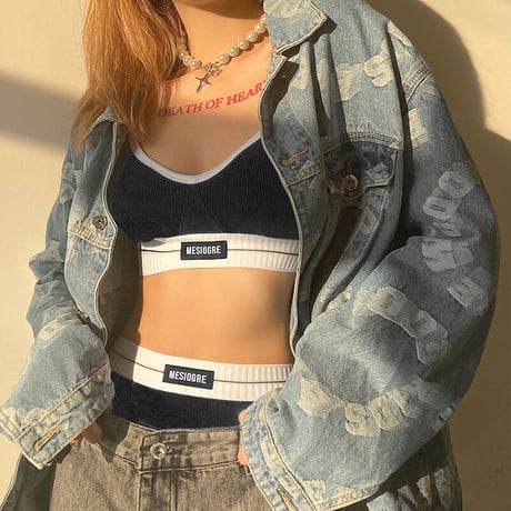 4色 Stylish Bra Shorts Sets
