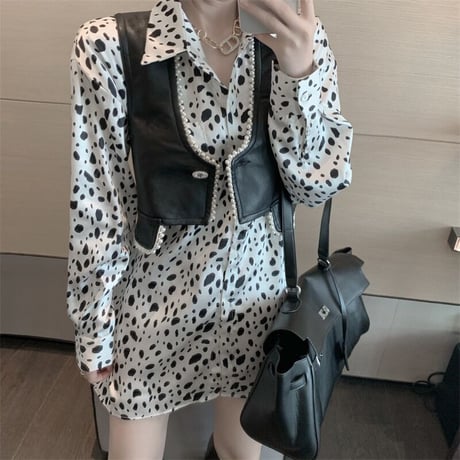 Dalmatian ロングシャツ