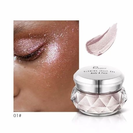 8色 Glitter Glow Cream アイシャドウ ハイライター