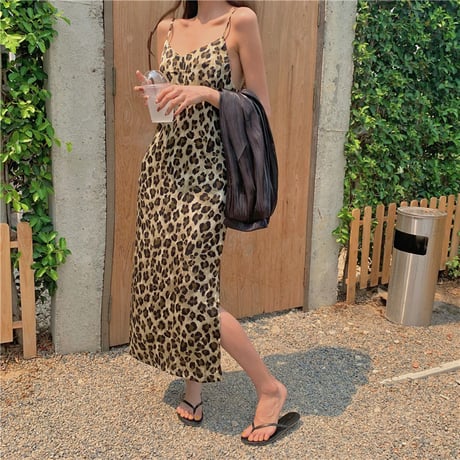 Leopard Queenロングワンピース