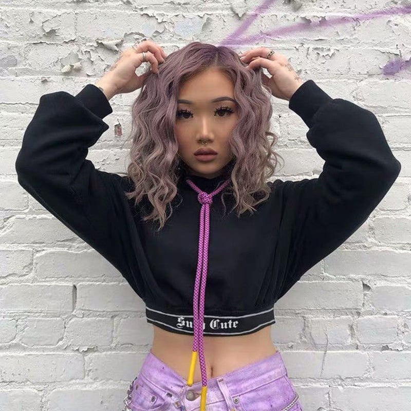 Such Cute クロップトップパーカー | PLASTIC BUNNY