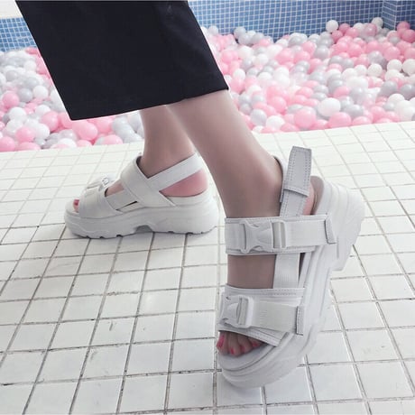 2色 Platform サンダル