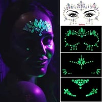 12種類 発光 フェイスシール
