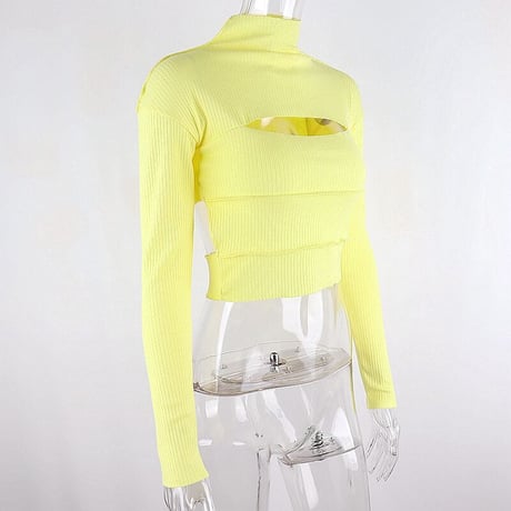 カッティング ツギハギ Top
