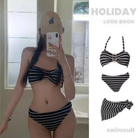 ストライプ セクシー ビキニ 水着