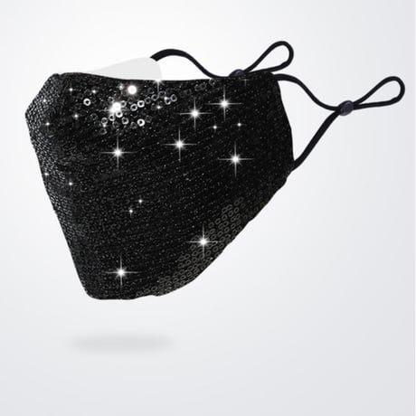 2色 2セット スパンコール Masks