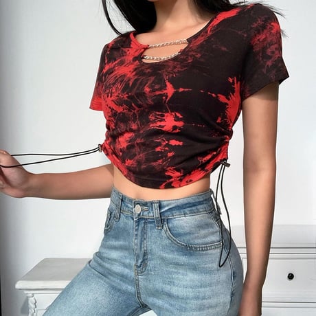 2色 Double Chain Top