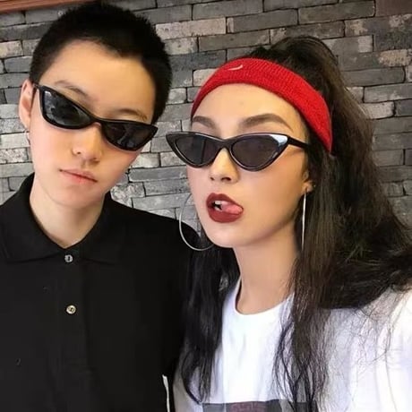 8色 キャッツアイ サングラス UNISEX