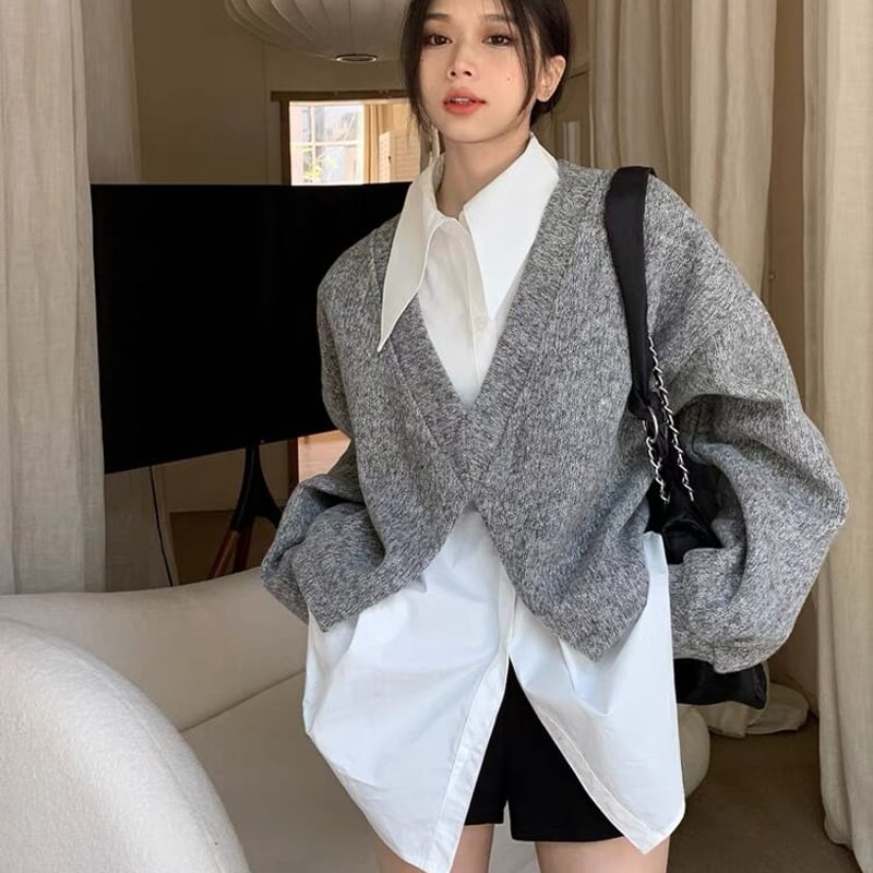 FANTASTICS　ニットシャツ FANTASTICS ニットシャツ FANTASTICS ニットシャツ FANTASTICS ニット