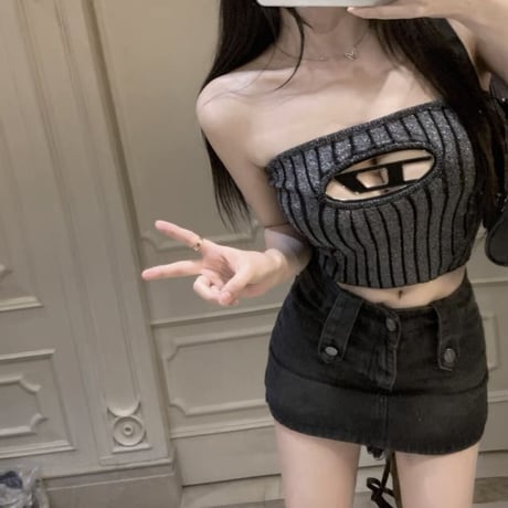 5色 フロントカットロゴ　Top