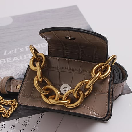 4色 2WAY Double Chained バッグ