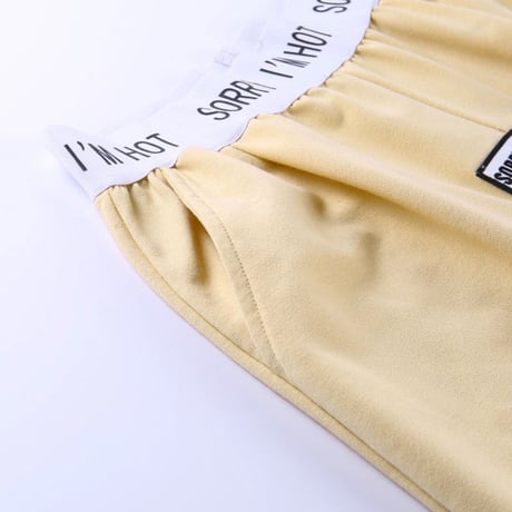 2色 Sorry I'm Hot  Pants