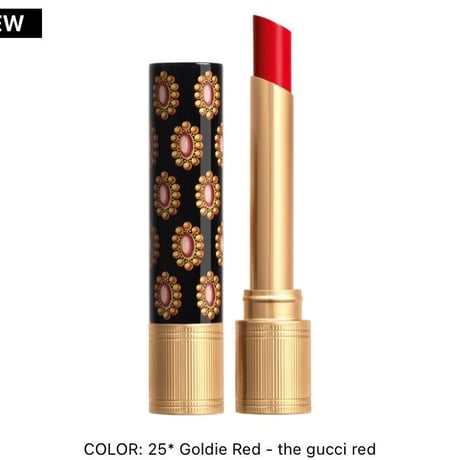 【日本未入荷 】15色 GUCCI リップスティック Rouge de Beauté Brillant Glow & Care Shine Lipstick【海外コスメ】