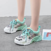 Mint シースルー プラットフォーム スニーカー