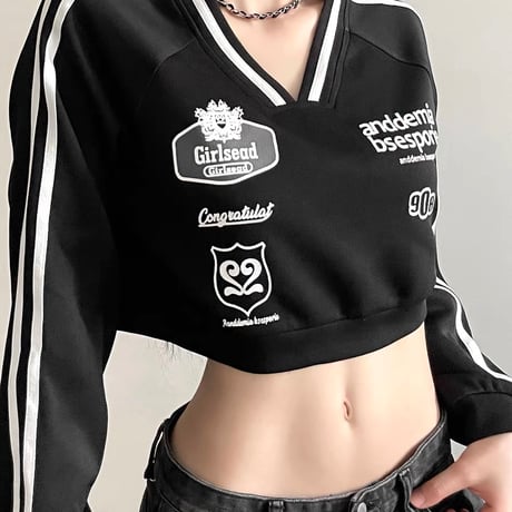 Sporty Cropped Top