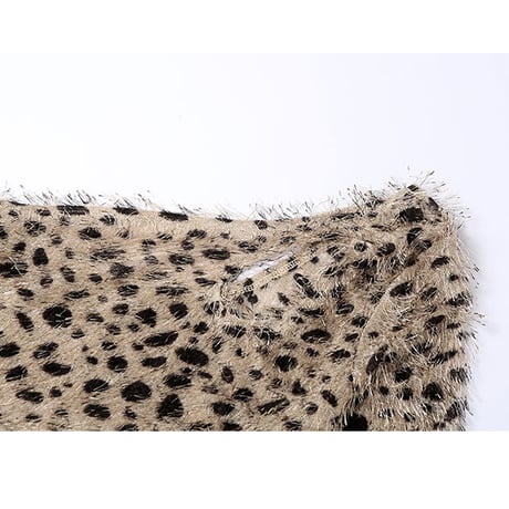 Leopard Fur Dress