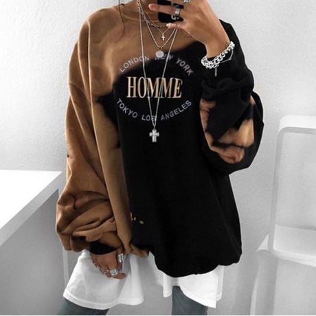 Homme Tie-dye スエット 男女兼用
