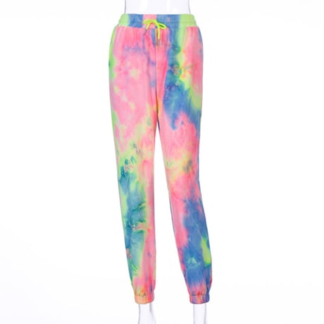 Colorful Tie-Dye スエットパンツ