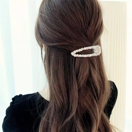 10種類 ラインストーン ヘアアクセサリー