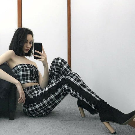 3点セット Plaid Doll 3 Pieces Set