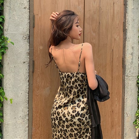 Leopard Queenロングワンピース