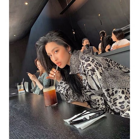 Animal Pattern ロングシャツ