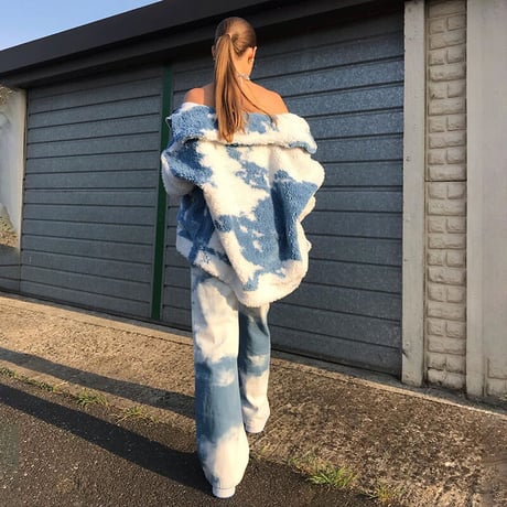 Sky Fluffy Jacket