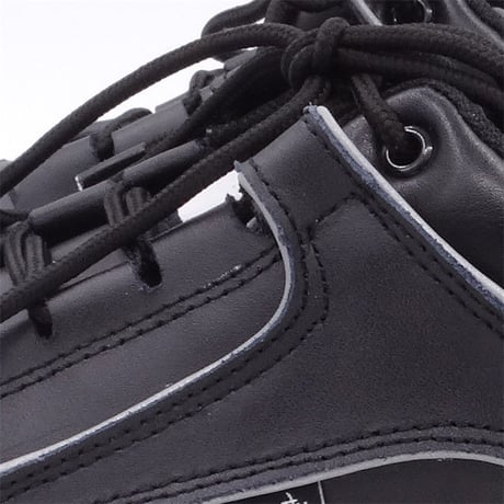 Black Reflective プラットフォームシューズ