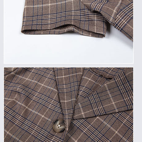 Classy Plaid クロップトップ