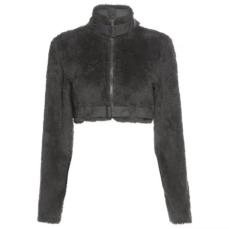 Fluffy half Jacket
