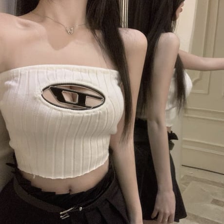 5色 フロントカットロゴ　Top