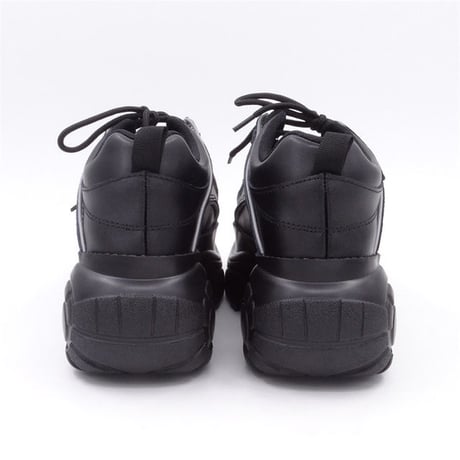 Black Reflective プラットフォームシューズ
