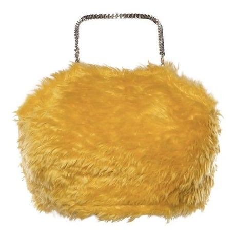 2色 FAUX  FUR ホルターネック