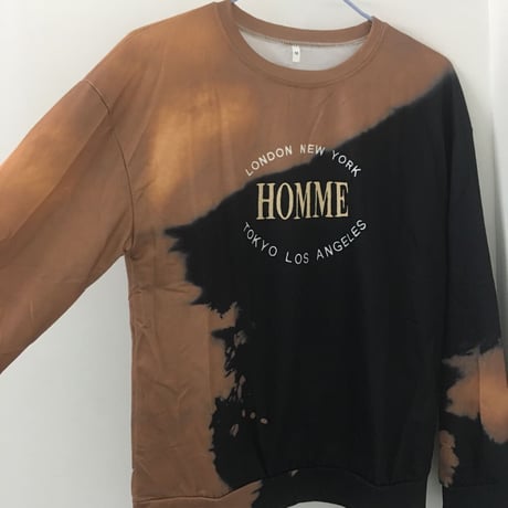 Homme Tie-dye スエット 男女兼用