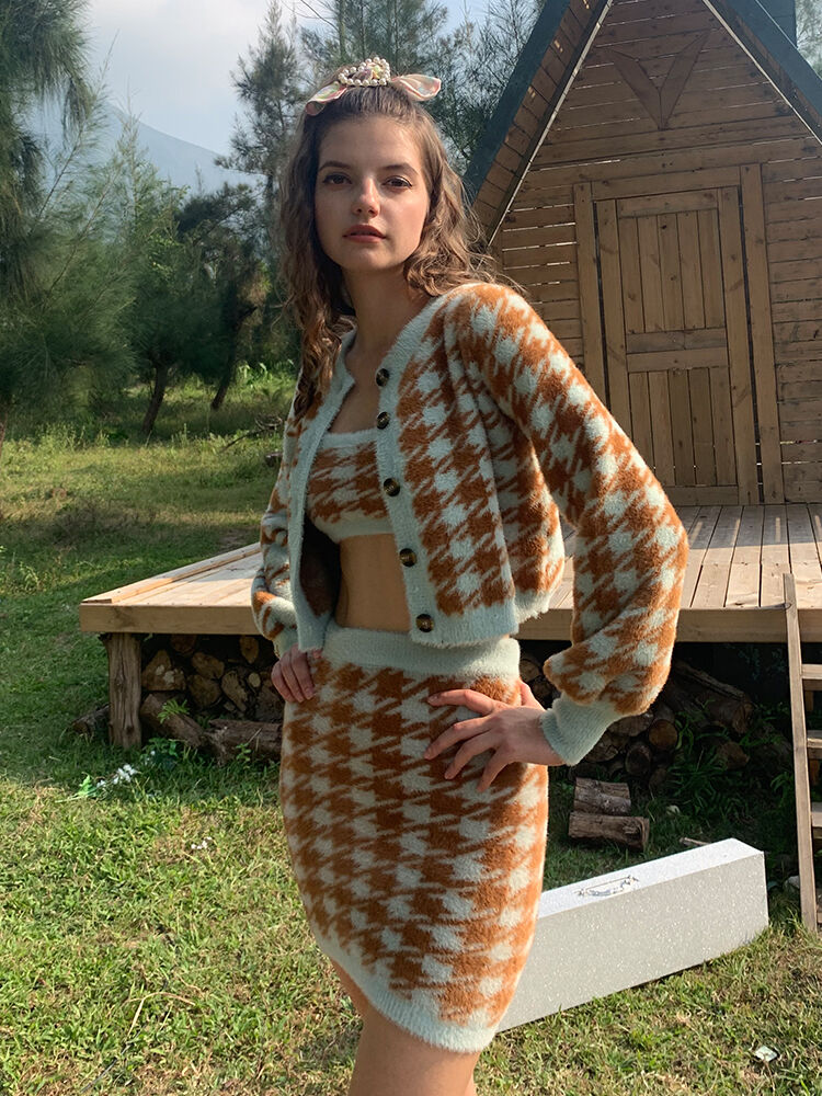 極美品 トゥモローランド セットアップ 千鳥格子 S 44 2B シルク 春秋冬 極美品 トゥモローランド セットアップ 千鳥格子 S 44 2B シルク 春