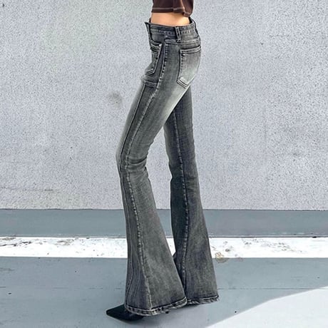 フレア デニム Pants