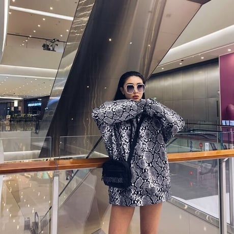Gray Python Hoodie パーカー