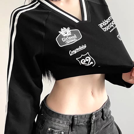 Sporty Cropped Top