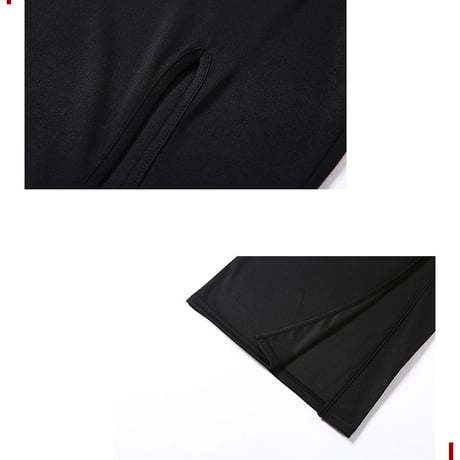 Side Slit ロングドレス ワンピース