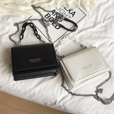4色 2WAY Double Chained バッグ