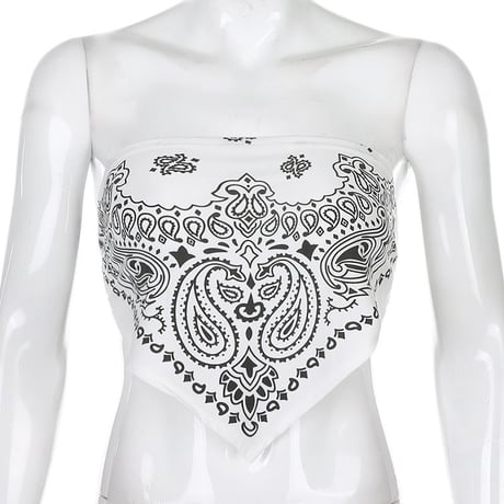2色 Paisley Top