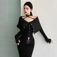 チョーカーネック sexy Top