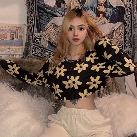 Daisy Girl Cropped Top