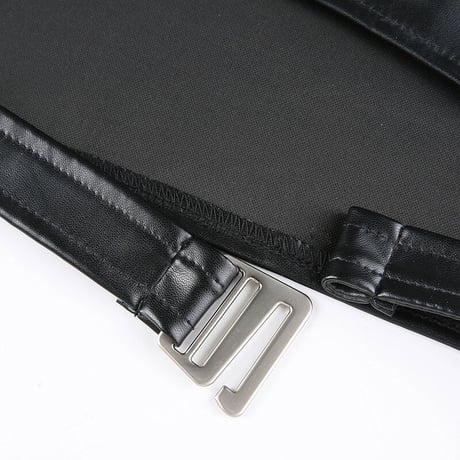 ワンショルダー レザー Top