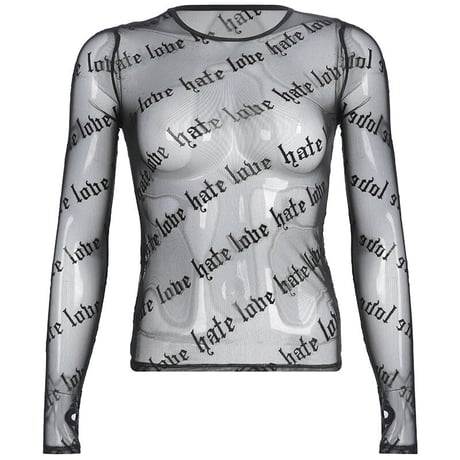 Love Hate Mesh Top