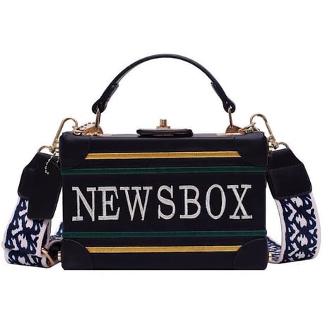2WAY 3色 BOX バッグ