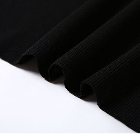Vネック Zipper ワンピース ドレス